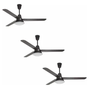 VENTILADOR (III) COPACABANA  CHOCOLATE (ACERO) - Image 3