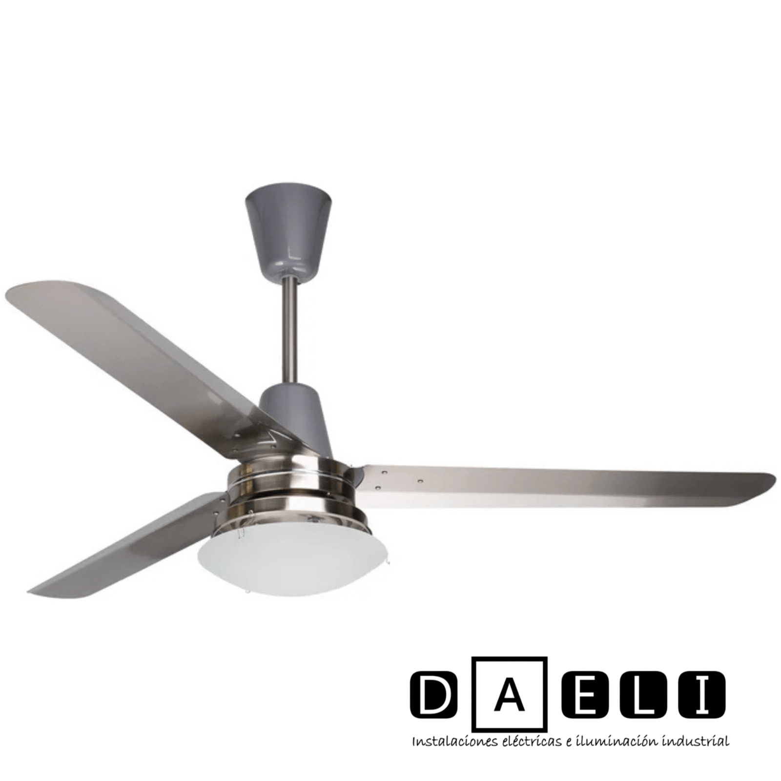 VENTILADOR (III) COPACABANA  NIQUEL (ACERO ) - Image 1