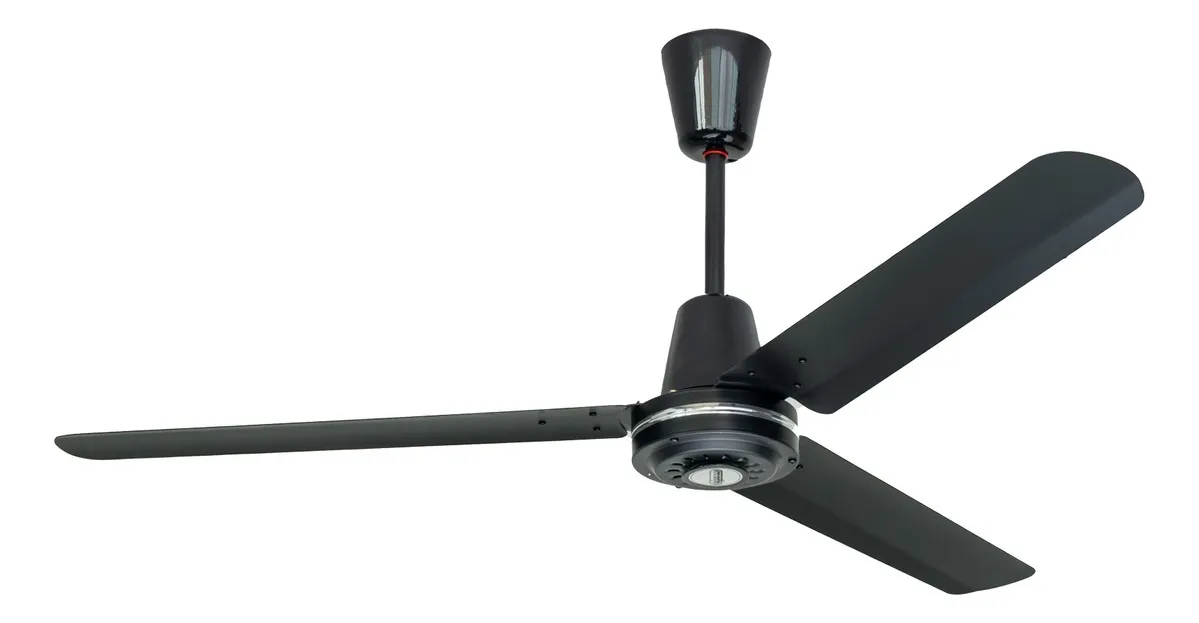 VENTILADOR COPACABANA (II) NEGRO (ACERO) SIN LUZ - Image 3